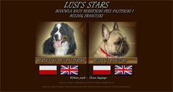 Desktop Screenshot of lusis-stars.pl