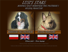 Tablet Screenshot of lusis-stars.pl